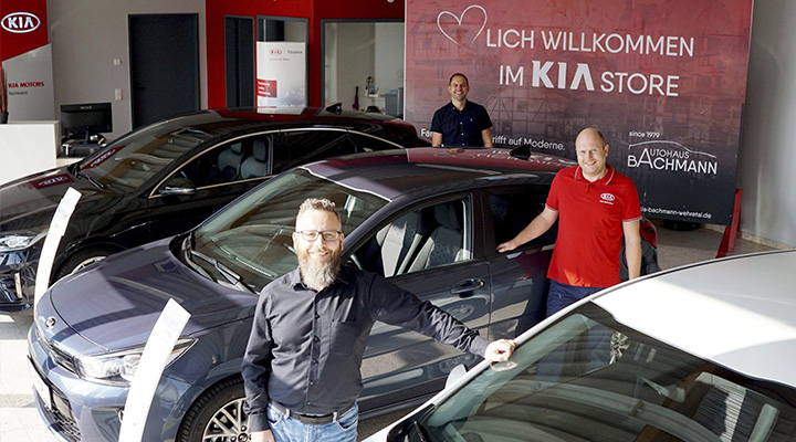 Willkommen im Kia Store